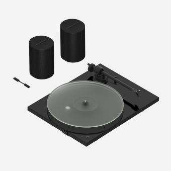 2x Sonos ERA 100 + Pro-Ject T1 SB + Sonos ERA Line-In Adapter